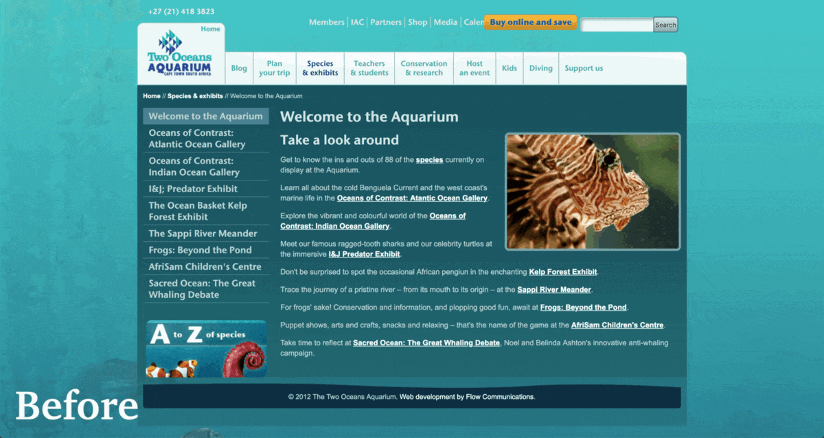 TOA - before and after